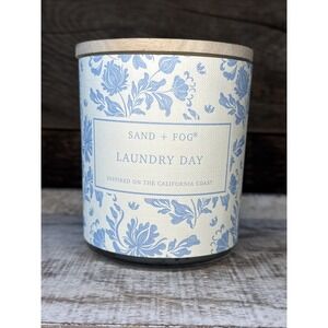 Sand + Fog Laundry Day Hand Poured 10 Oz Candle In Glass Jar
